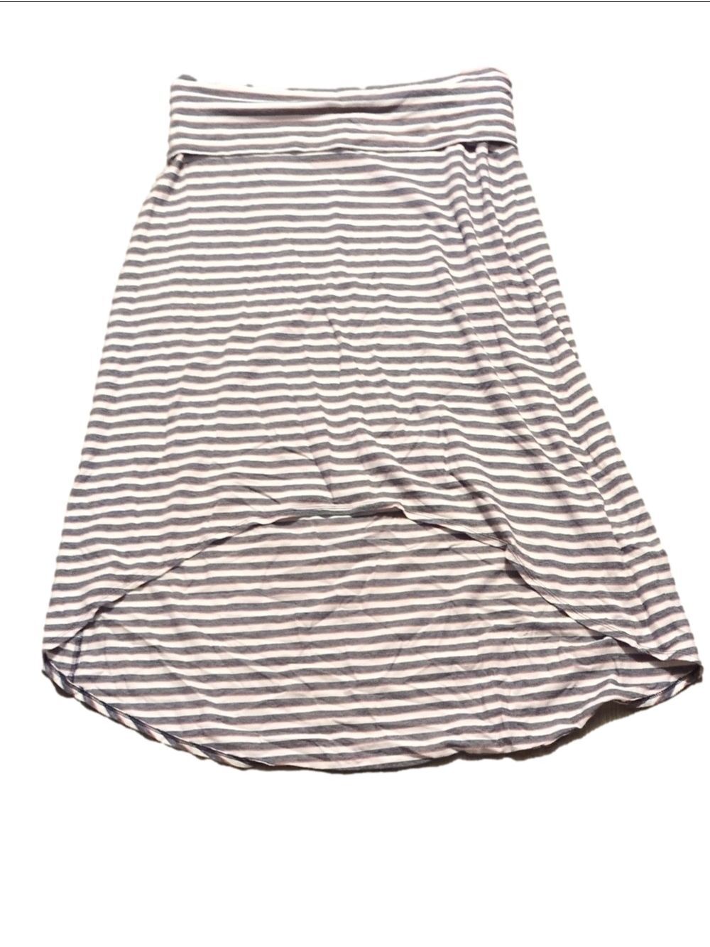 Columbia Roll Top High Low Maxi Skirt Size Large